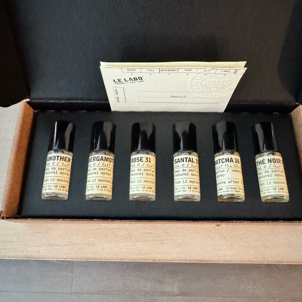 Le Labo Skincare Collection - Black and Cream